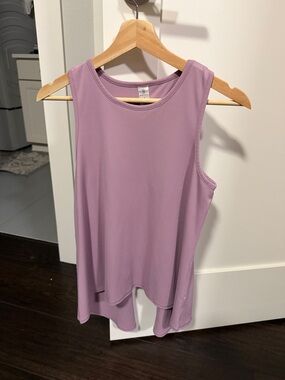 Sleeveless Scoop Tank Top - Lavender